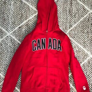 Canadian Olympic official hooded sweatshirt for petit woman
